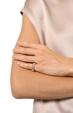 Женское кольцо SECRETS JEWELRY серебряного цвета, арт. КДХОС00619 | Фото 2 (Региональные ограничения белый список (Axapta Mercury): Не проставлено; Нос: Не проставлено; Материал: Серебро, Камень)