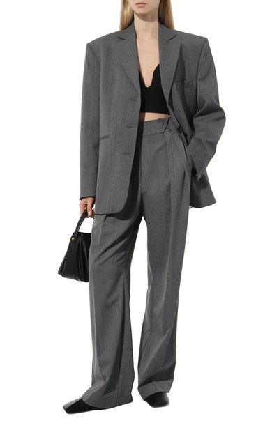 Жакет ROHE серого цвета по цене 61550 руб., арт. 408-11-277, фото 2 Жакет ROHE, арт. 408-11-277, фото 2