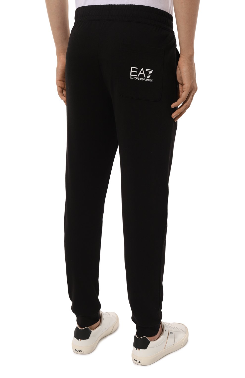 Хлопковые джоггеры EA7, арт. 8NPPC3/PJ05Z, фото 4