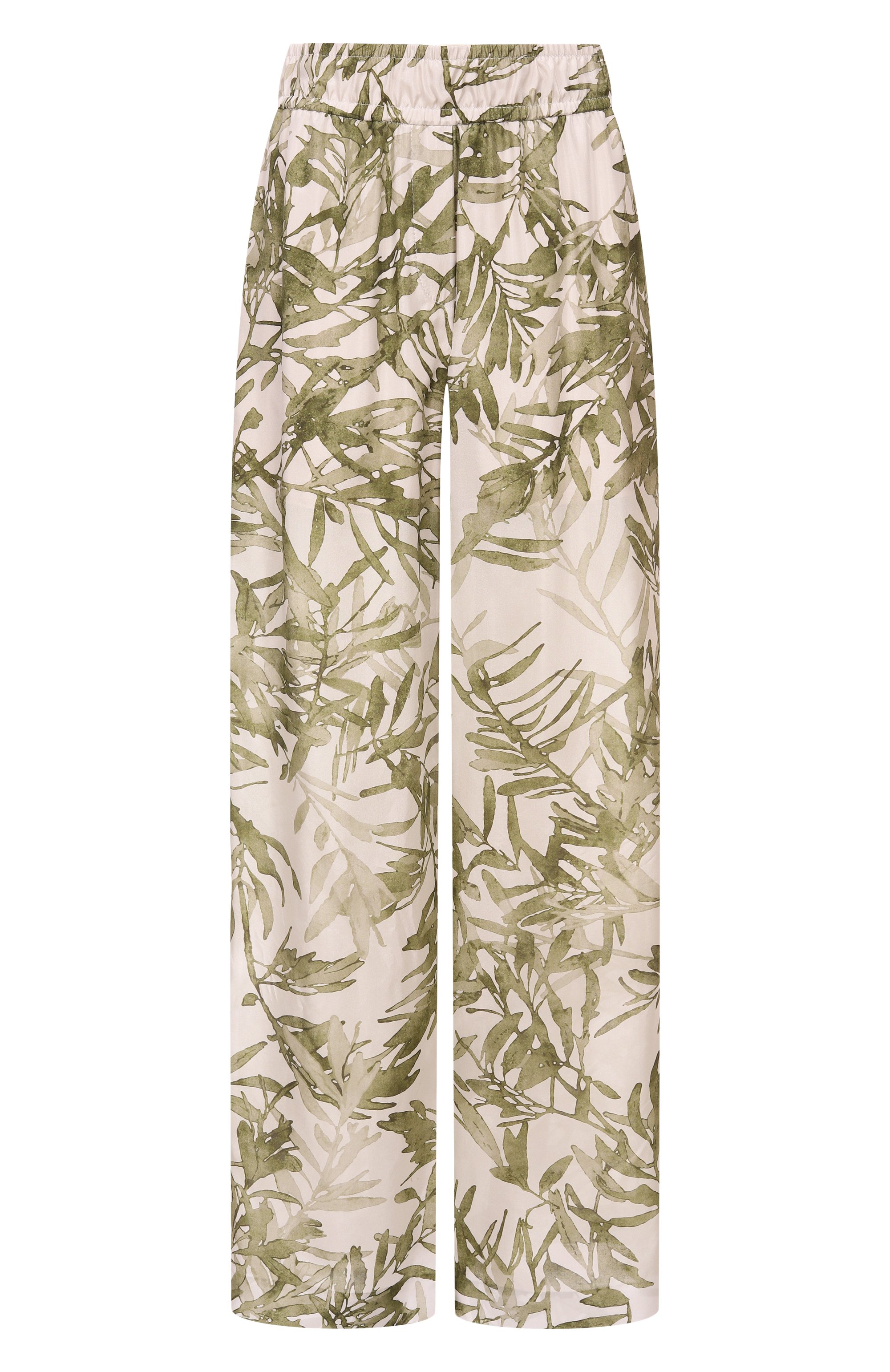 Шелковые брюки BRUNELLO CUCINELLI, арт. MQ999P8915, фото 1