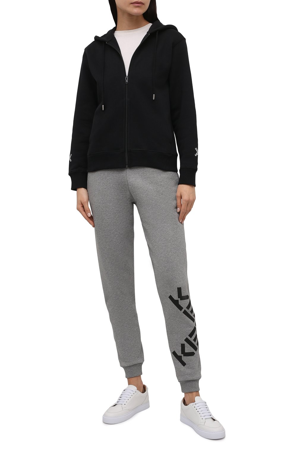 Хлопковые джоггеры kenzo sport KENZO, арт. FA62PA7224MS, фото 2