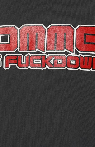 Хлопковая футболка COMME DES FUCKDOWN, арт. CFABM01344, фото 5