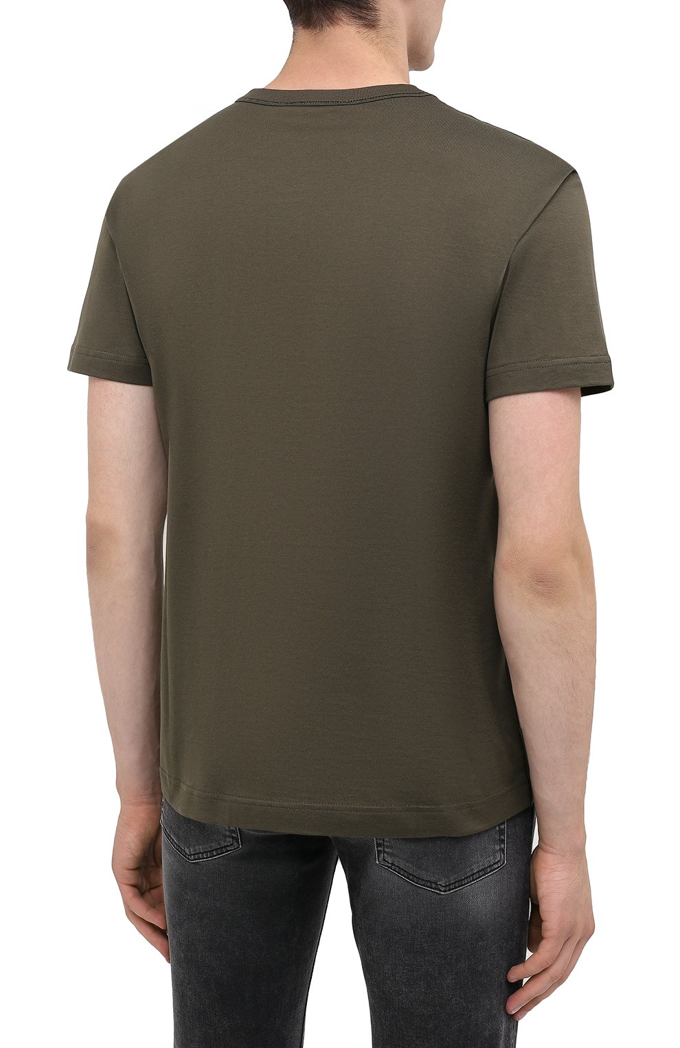 Хлопковая футболка DOLCE & GABBANA, арт. G8KJ9T/FU7EQ, фото 4