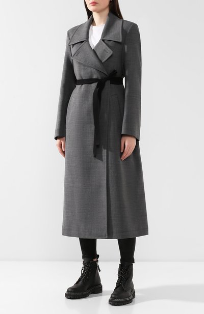 Пальто с поясом MM6, арт. S52AA0069/S47850, фото 3