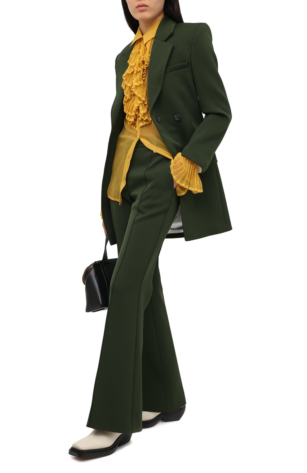 Шелковая блузка MAISON MARGIELA, арт. S29DL0190/S38057, фото 2