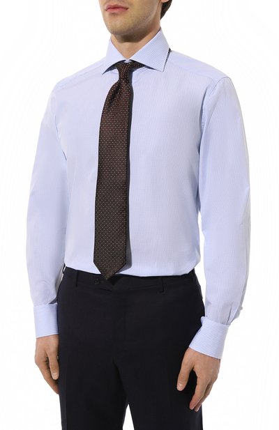 Хлопковая сорочка ZEGNA, арт. 601040A6/9MS0BA, фото 3