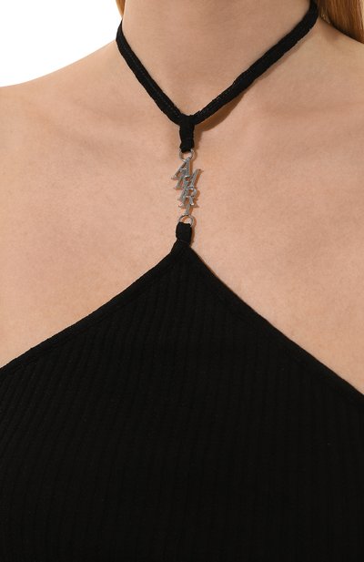 Топ из хлопка и шелка AMIRI, арт. AWTPHT1003, фото 5