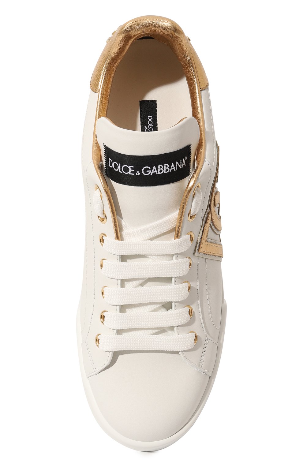 Кожаные кеды portofino DOLCE & GABBANA, арт. CK1545/AD780, фото 6