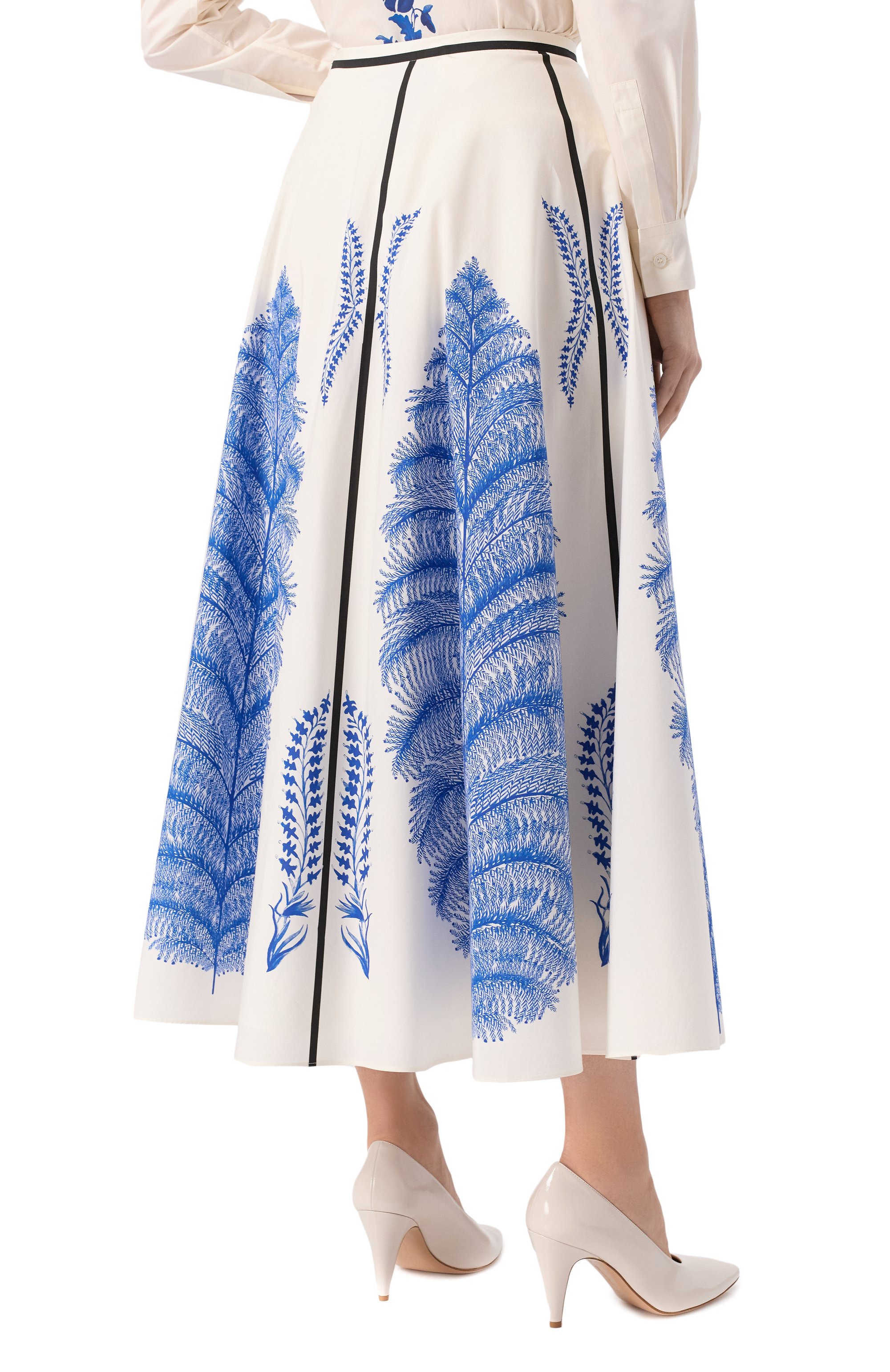 Хлопковая юбка GIAMBATTISTA VALLI, арт. 25SSPVCA2087-59PRI, фото 4