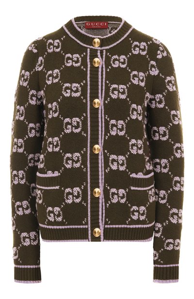 Женский шерстяной кардиган GUCCI, арт. 713300/XKCNA