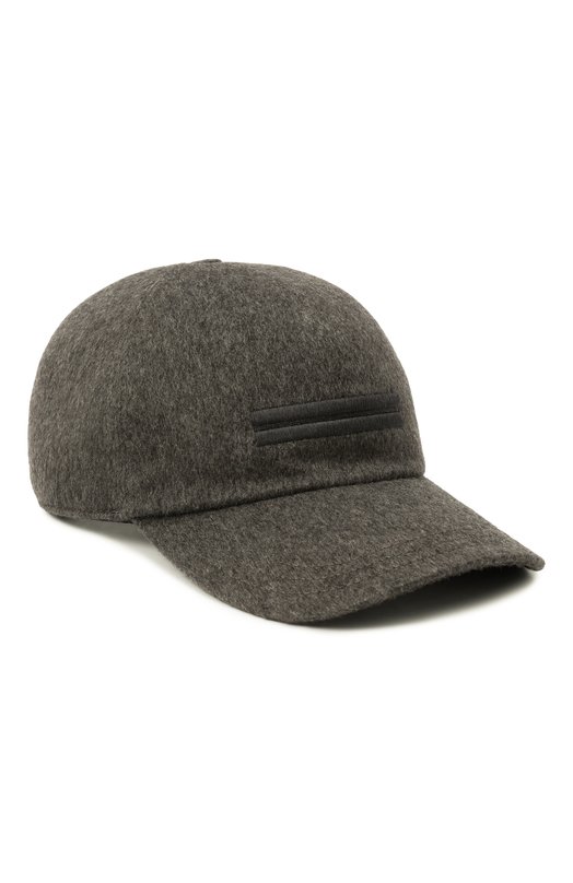 Кашемировая бейсболка Zegna B8D/Z8I09HA8 Серый B8D/Z8I09HA8