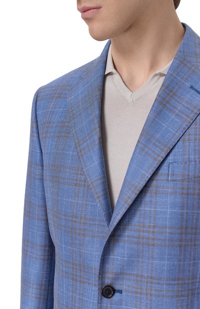 Пиджак из шерсти и шелка CORNELIANI, арт. 276008/2716280, фото 5