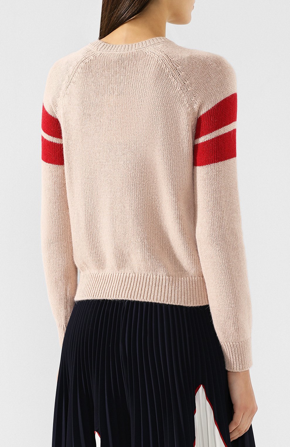 Пуловер из смеси шерсти и вискозы REDVALENTINO, арт. RR3KCA01/DTM, фото 4