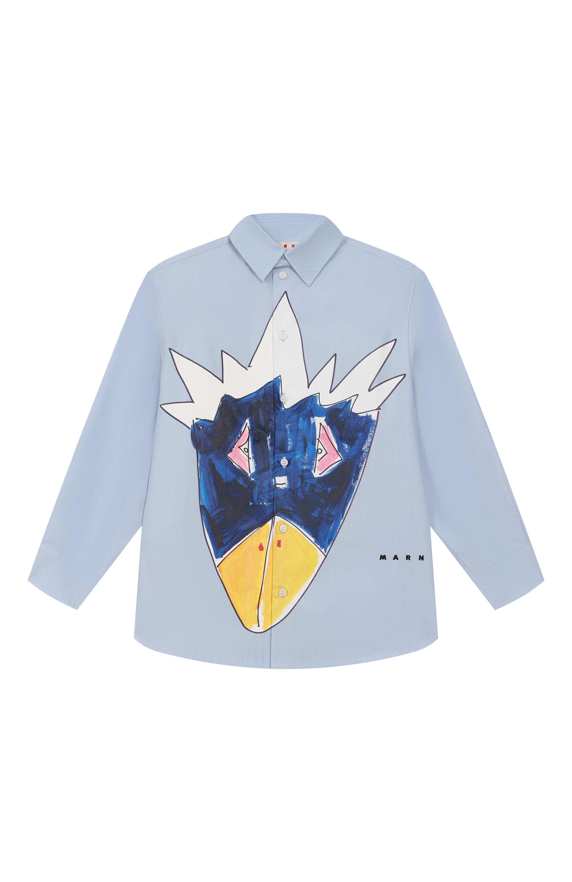 Хлопковая рубашка MARNI, арт. M01580/M00UW, фото 1