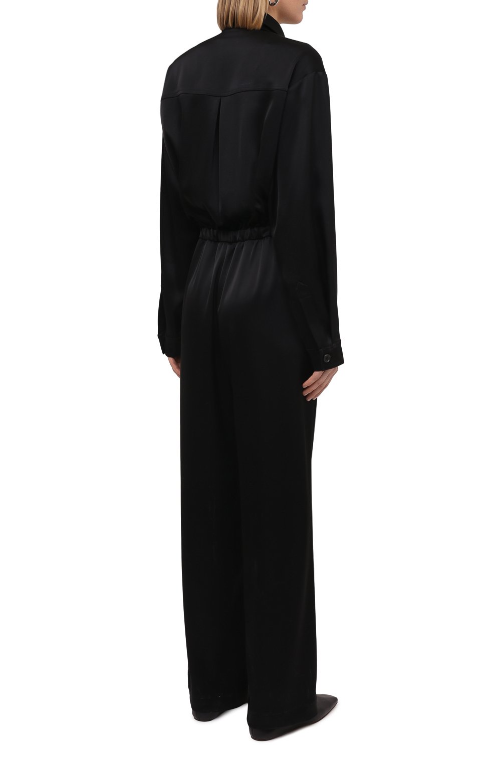 Комбинезон NANUSHKA, арт. 0DELLA_BLACK_SLIP SATIN, фото 4