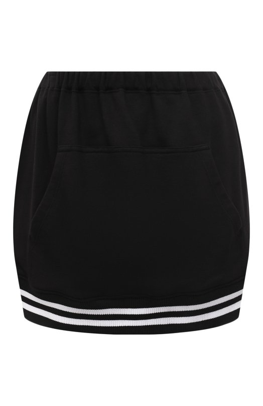 

Хлопковая юбка REDVALENTINO, Чёрный