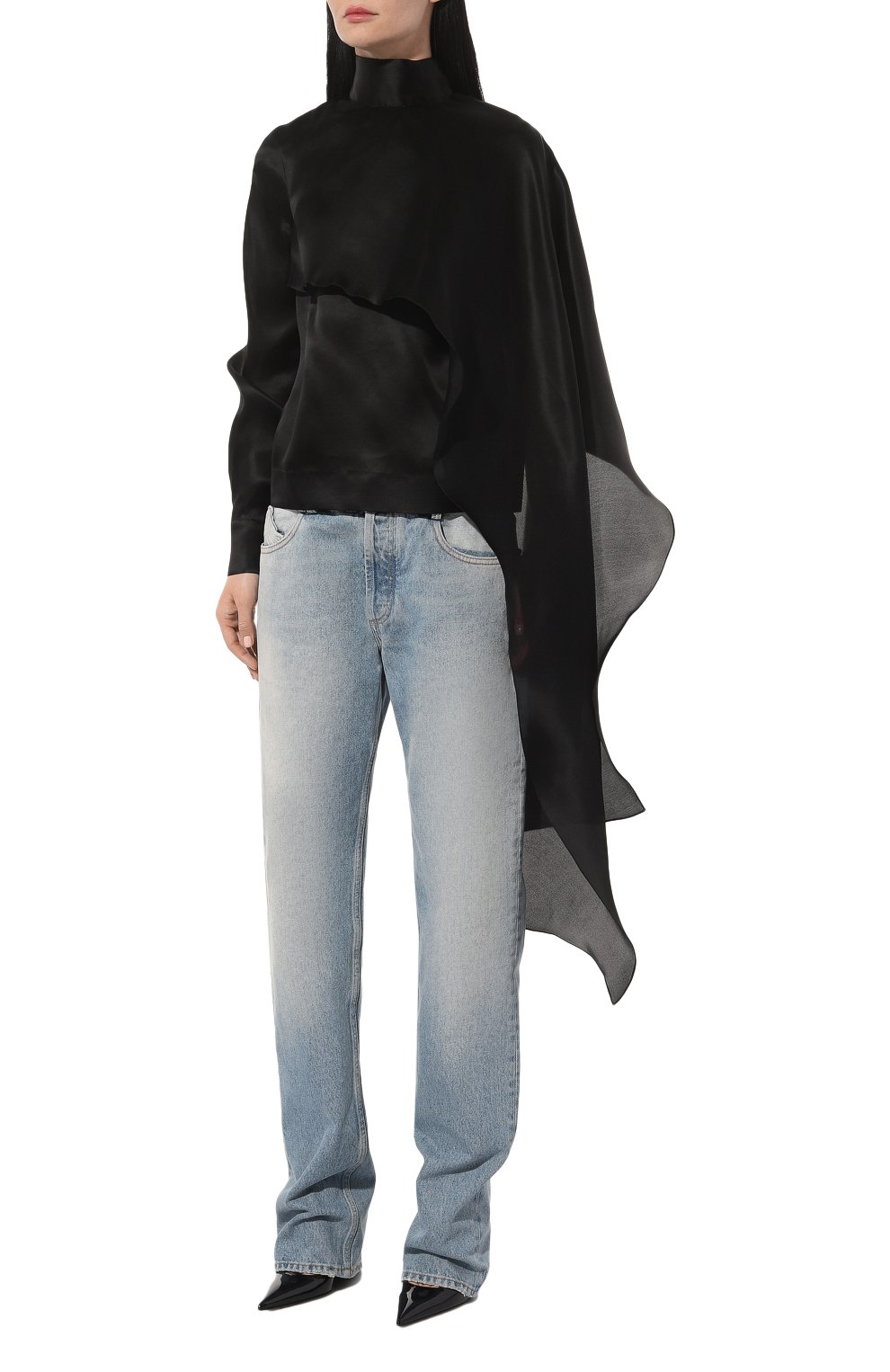 Шелковая блузка SIMPLIFY, арт. BLOR, фото 3