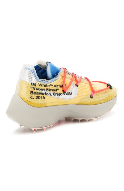 Кроссовки off-white x nike vapor street "tour yellow" OFF-WHITE, арт. 0WIA211G19FAB0011810/M, фото 5