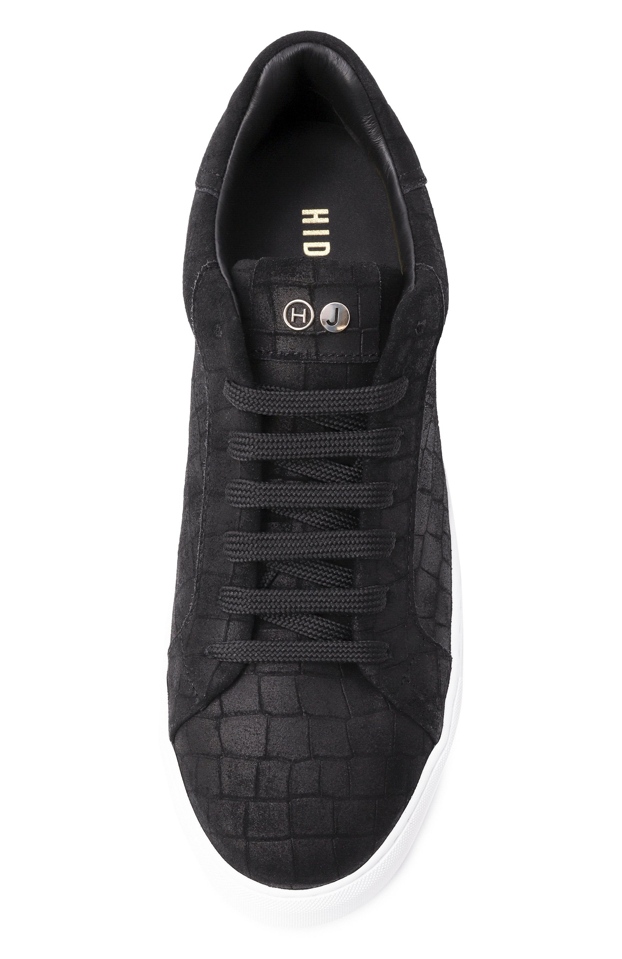 Замшевые кеды HIDE AND JACK, арт. ECR0LBLKWHT, фото 6