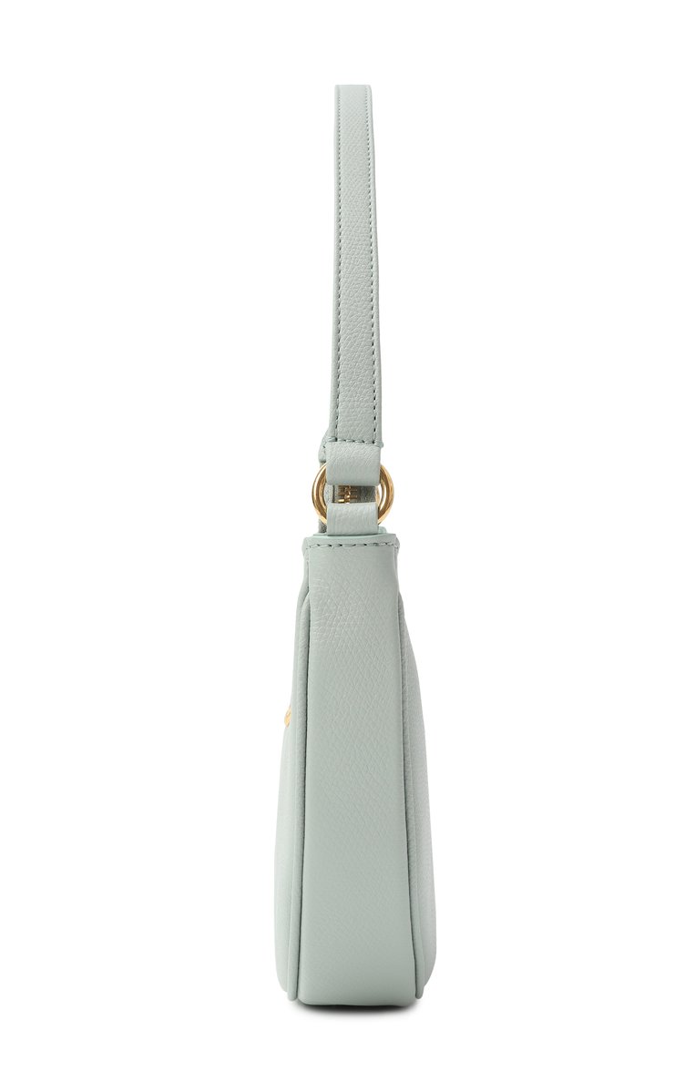 Женская сумка vlogo signature mini VALENTINO светло-голубого цвета, арт. 6W2P0AK3/SNP | Фото 4 (Материал: Натуральная кожа; Размер: mini; Автоматизация ТО: Проставлено; Автоматизация состава: Проставлено)