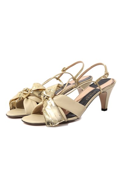 Кожаные босоножки GUCCI, арт. 575842 0CG80, фото 1