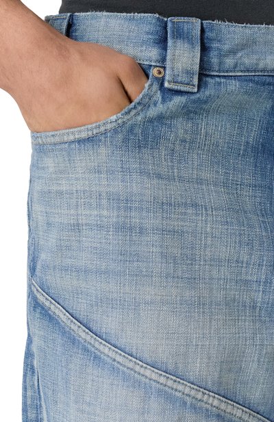 Джинсовые шорты BALENCIAGA, арт. 831600/TSW69, фото 5