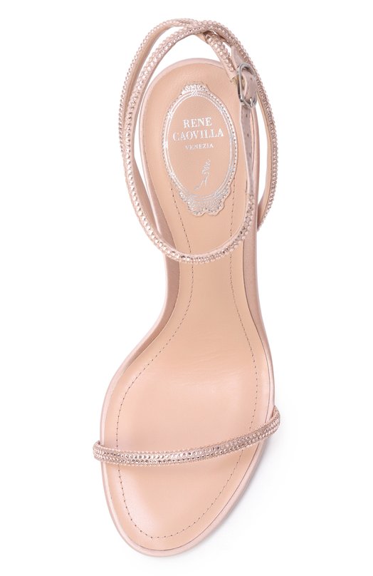 Текстильные босоножки Ellabrita 105 Rene Caovilla C12844-105/R001 Розовый  C12844-105/R001 Фото 6