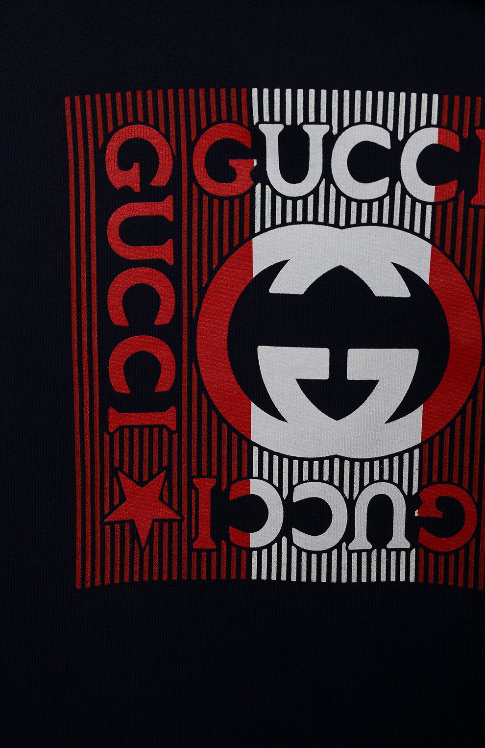 Хлопковое худи GUCCI, арт. 548305/XJD0F, фото 3