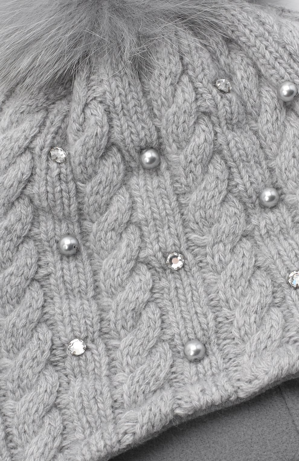 Шерстяная шапка с меховым помпоном IL TRENINO, арт. 20 8180/E0, фото 3