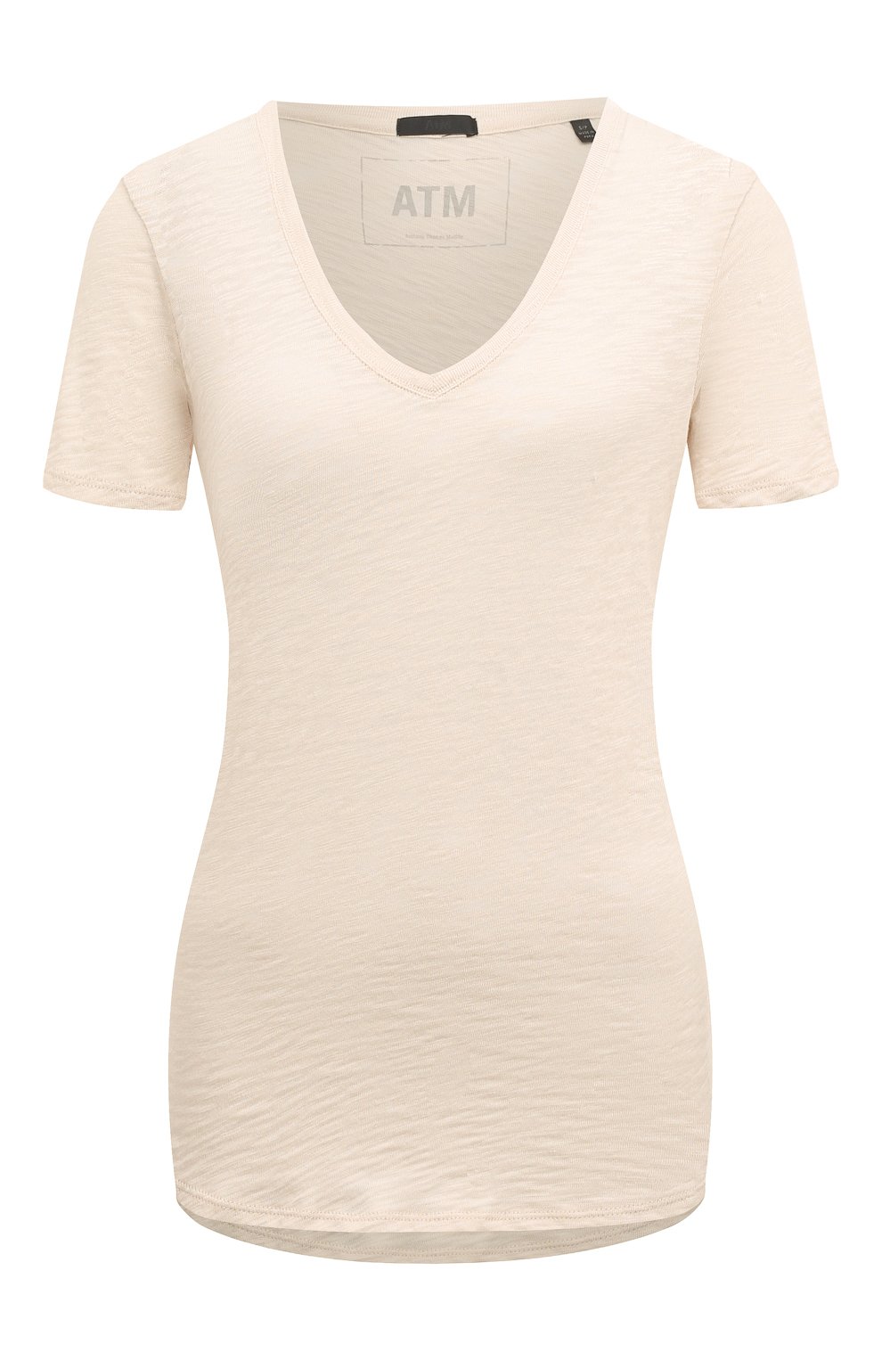 Хлопковая футболка ATM ANTHONY THOMAS MELILLO, арт. AW1003-FK, фото 1