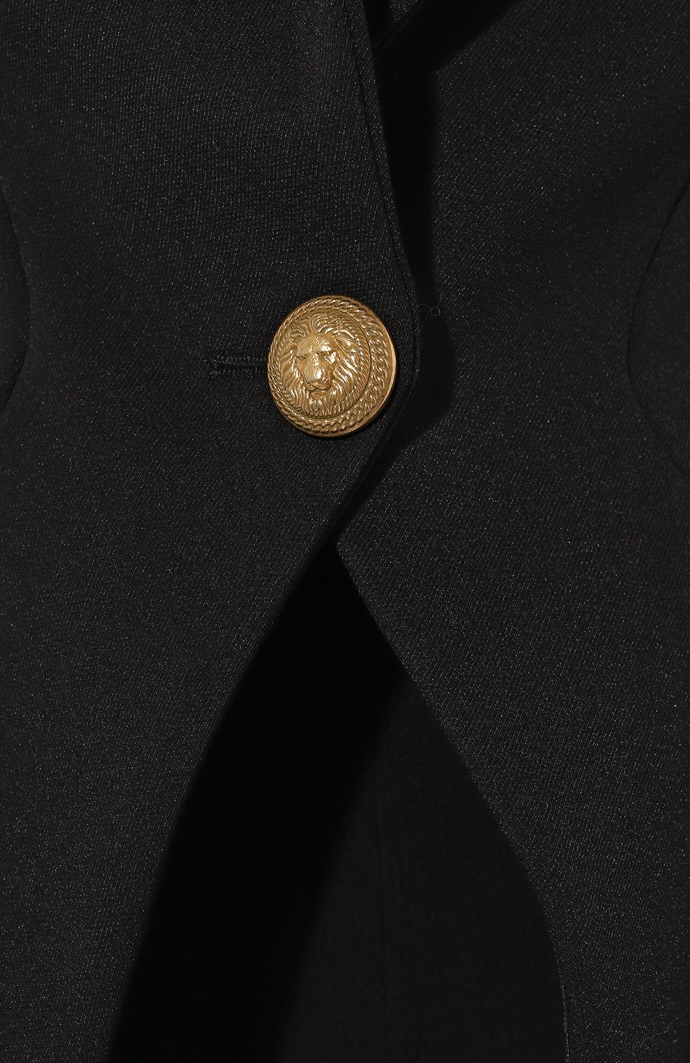 Жакет BALMAIN черного цвета по цене 288500 руб., арт. AF1SE007CC77, фото 5 Жакет BALMAIN, арт. AF1SE007CC77, фото 5