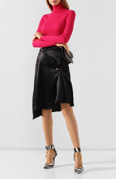 Кожаные туфли safety pin VERSACE, арт. DST017P/DVTZ3, фото 2