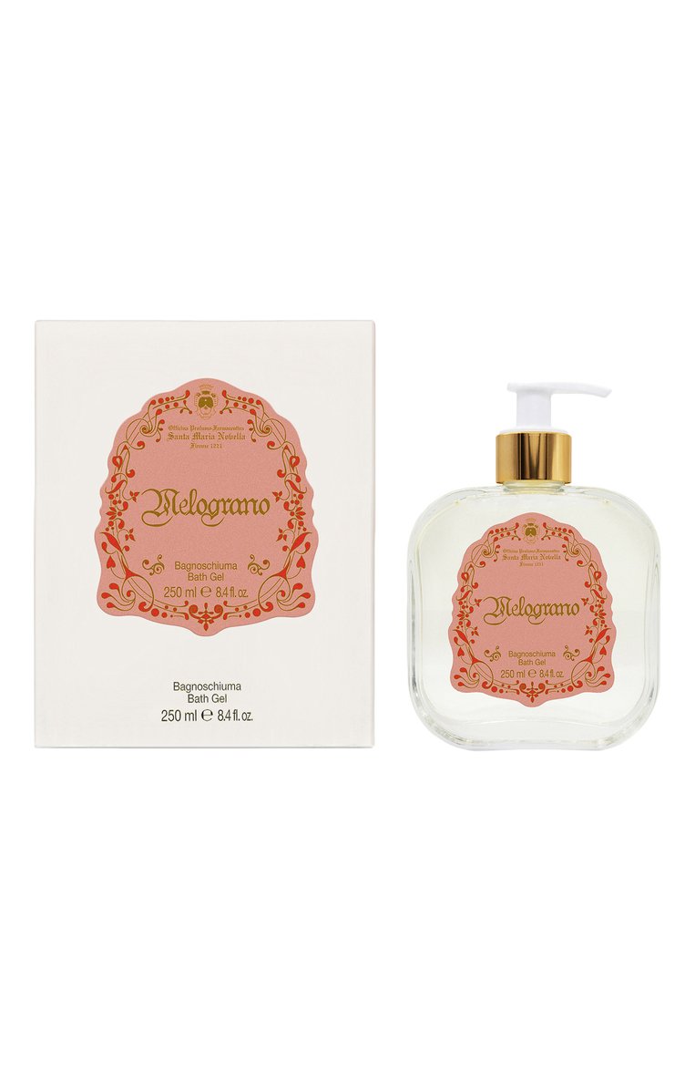 Гель для душа melograno (250ml) SANTA MARIA NOVELLA бесцветного цвета, арт. SMN3232702 | Фото 2 (Косметика кросс-кт: Уход У; Назначение: Для тела; Unisex: Unisex; Региональные ограничения белый список (Axapta Mercury): Не проставлено; Нос: Не проставлено; Тип продукта: Гели)