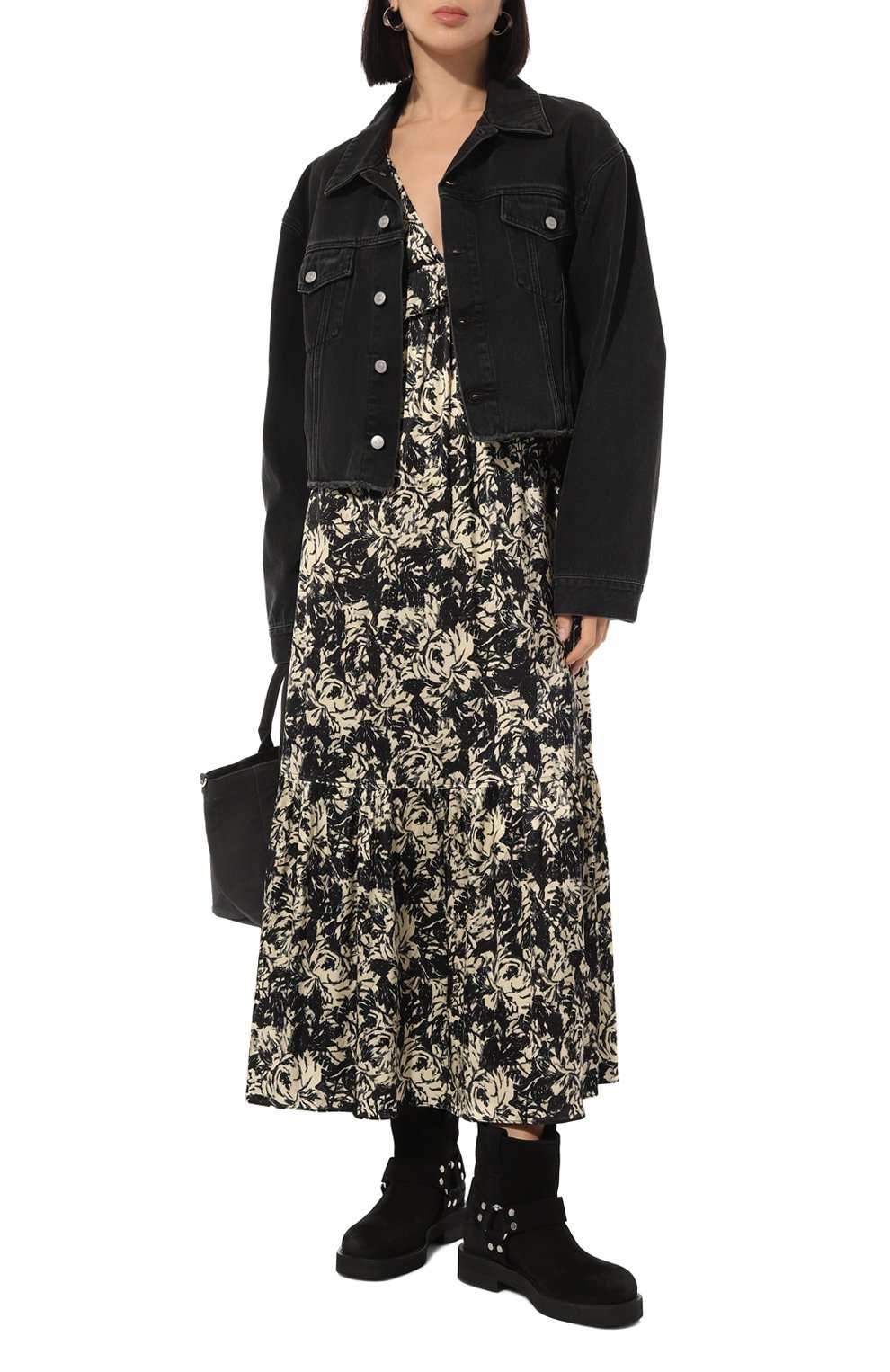 Платье из вискозы GANNI, арт. F9203/6757, фото 2