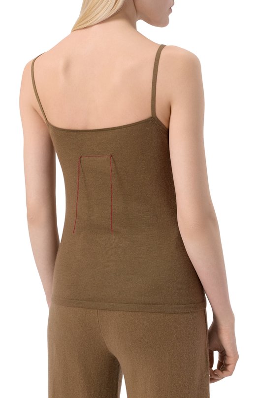 Кашемировый топ Uma Wang V2256E001 Коричневый  V2256E001 Фото 4