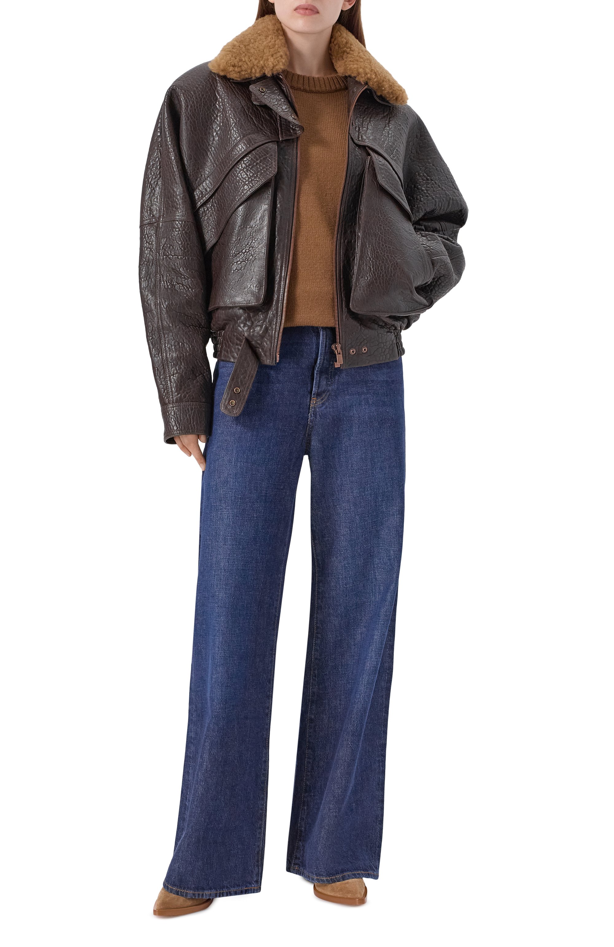 Кожаный бомбер MAGDA BUTRYM, арт. 303924, фото 2