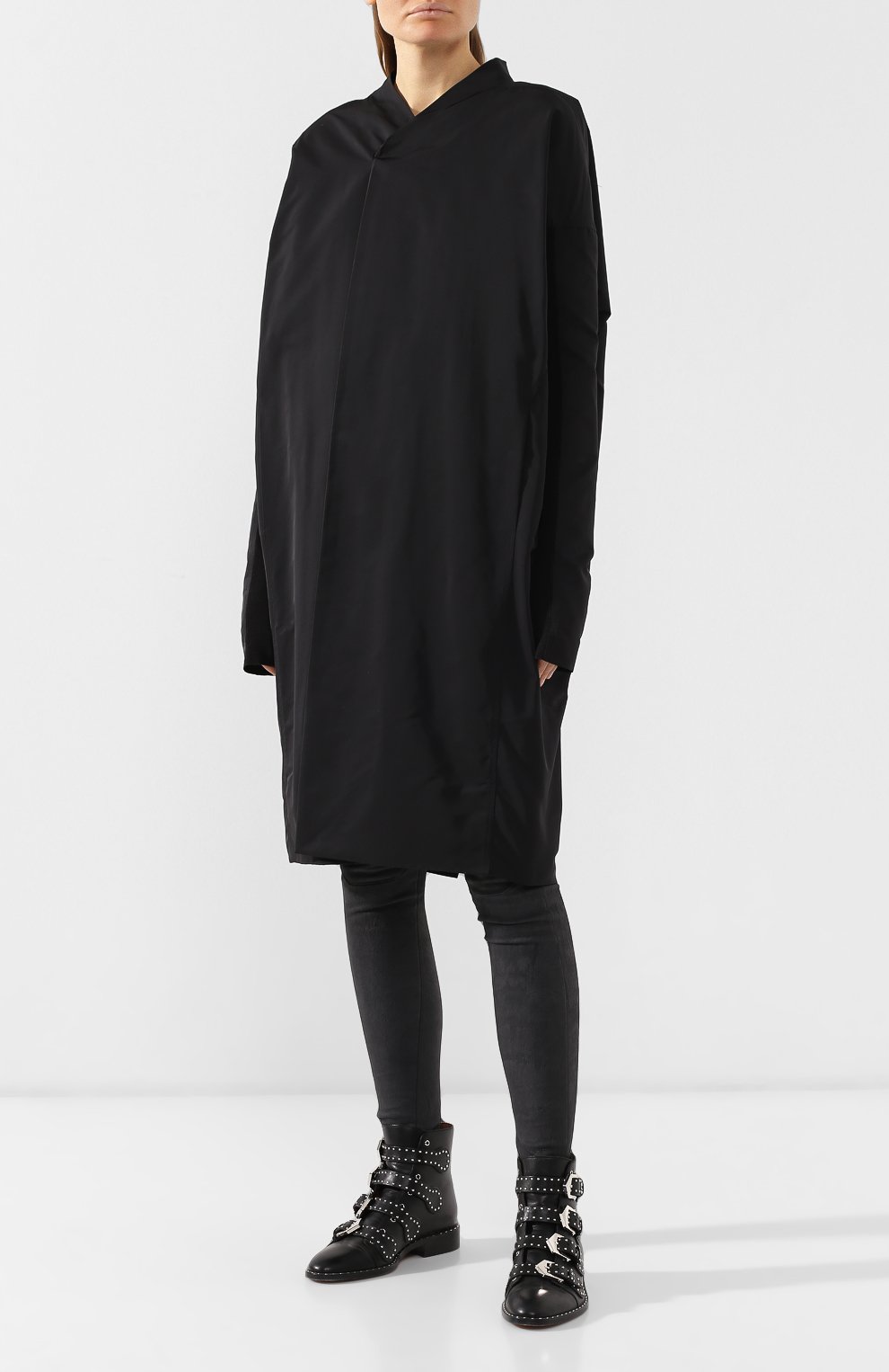 Пальто свободного кроя RICK OWENS, арт. RP19S6937/TF, фото 3