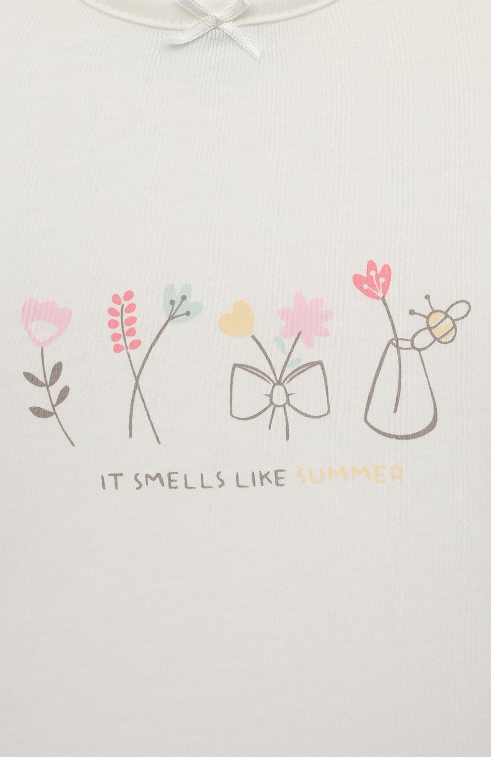 Хлопковая пижама SANETTA белого цвета по цене 5375 руб., арт. 221856, фото 6 Хлопковая пижама SANETTA, арт. 221856, фото 6