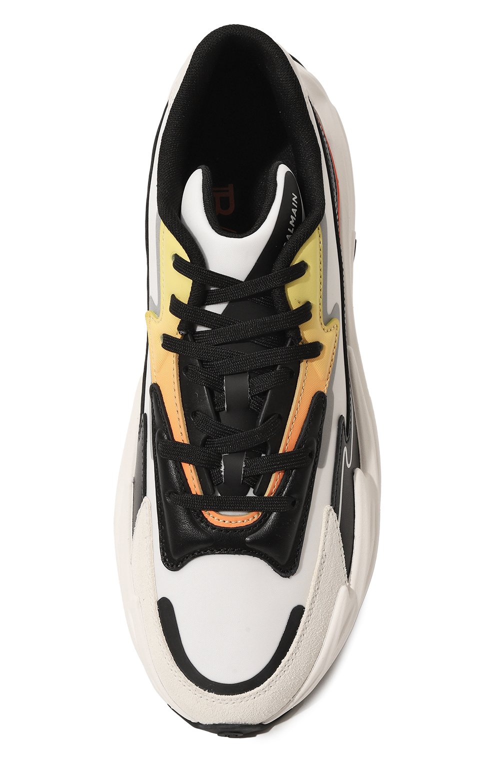 Комбинированные кроссовки run-row BALMAIN, арт. DM1VI355/LWB0, фото 6