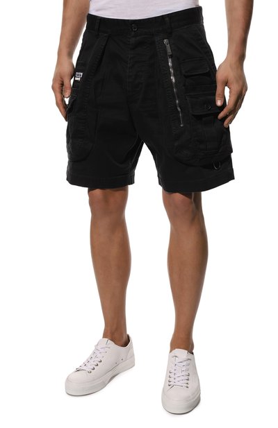Хлопковые шорты-карго DSQUARED2, арт. S74MU0751/S39021, фото 3