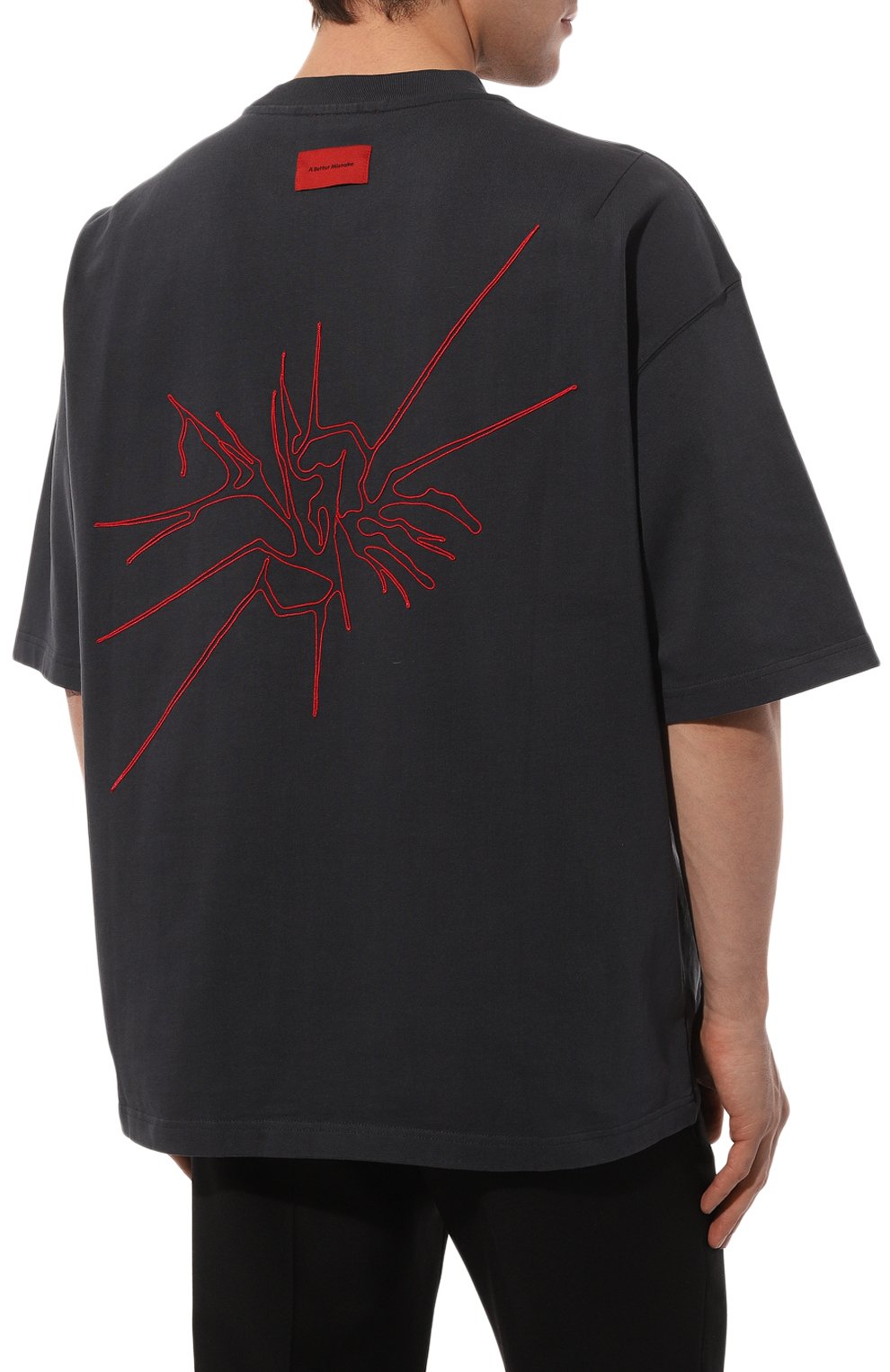 Хлопковая футболка A BETTER MISTAKE, арт. 05D12TS163M JS030PD, фото 4