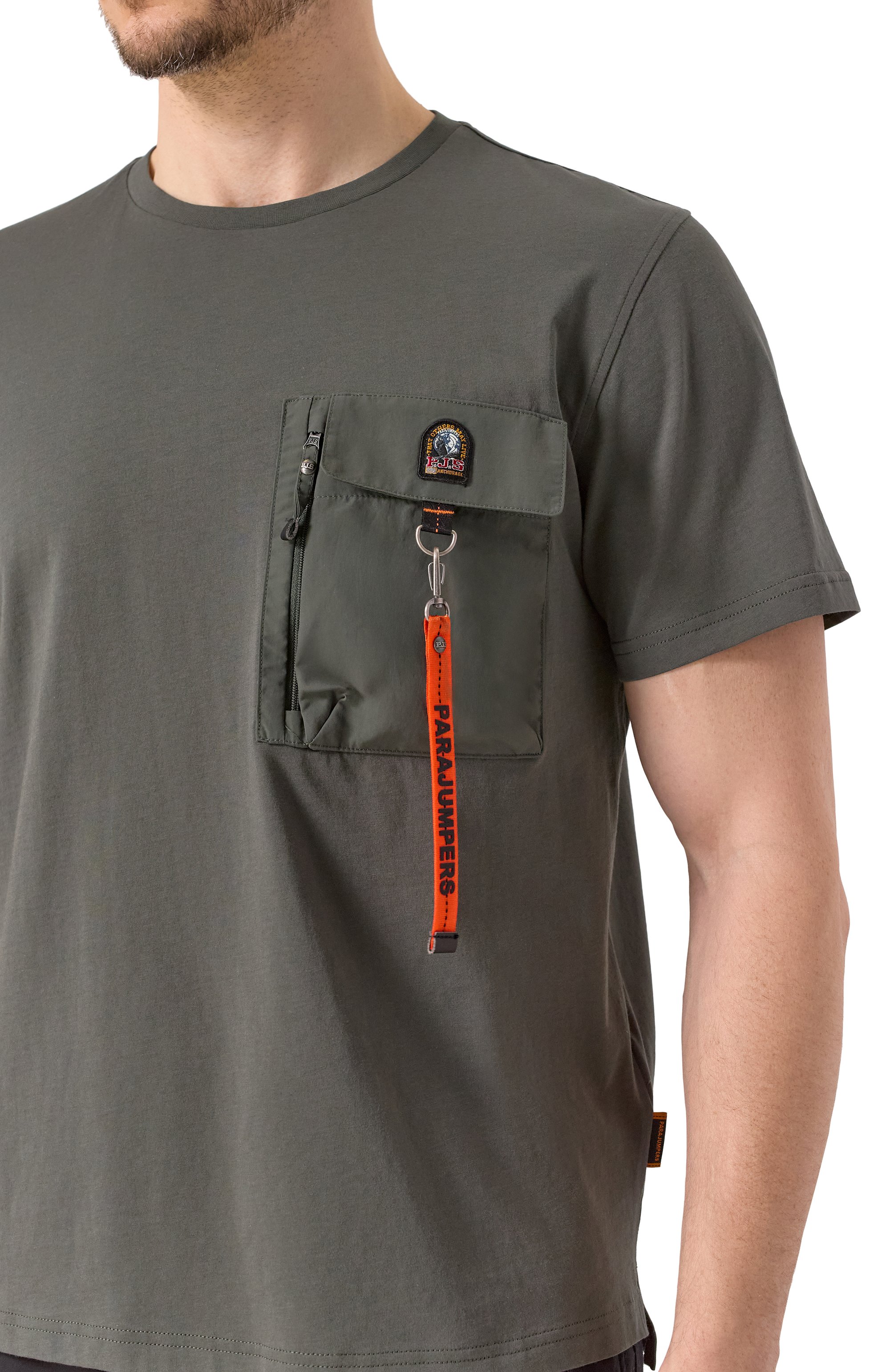 Хлопковая футболка PARAJUMPERS, арт. PMTSRE07, фото 5