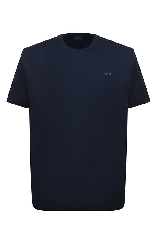 

Хлопковая футболка Paul&Shark, Синий