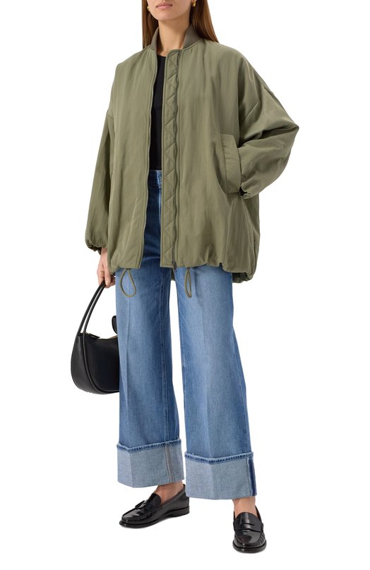 Бомбер Weekend Max Mara ALBER0 Хаки  ALBER0 Фото 2