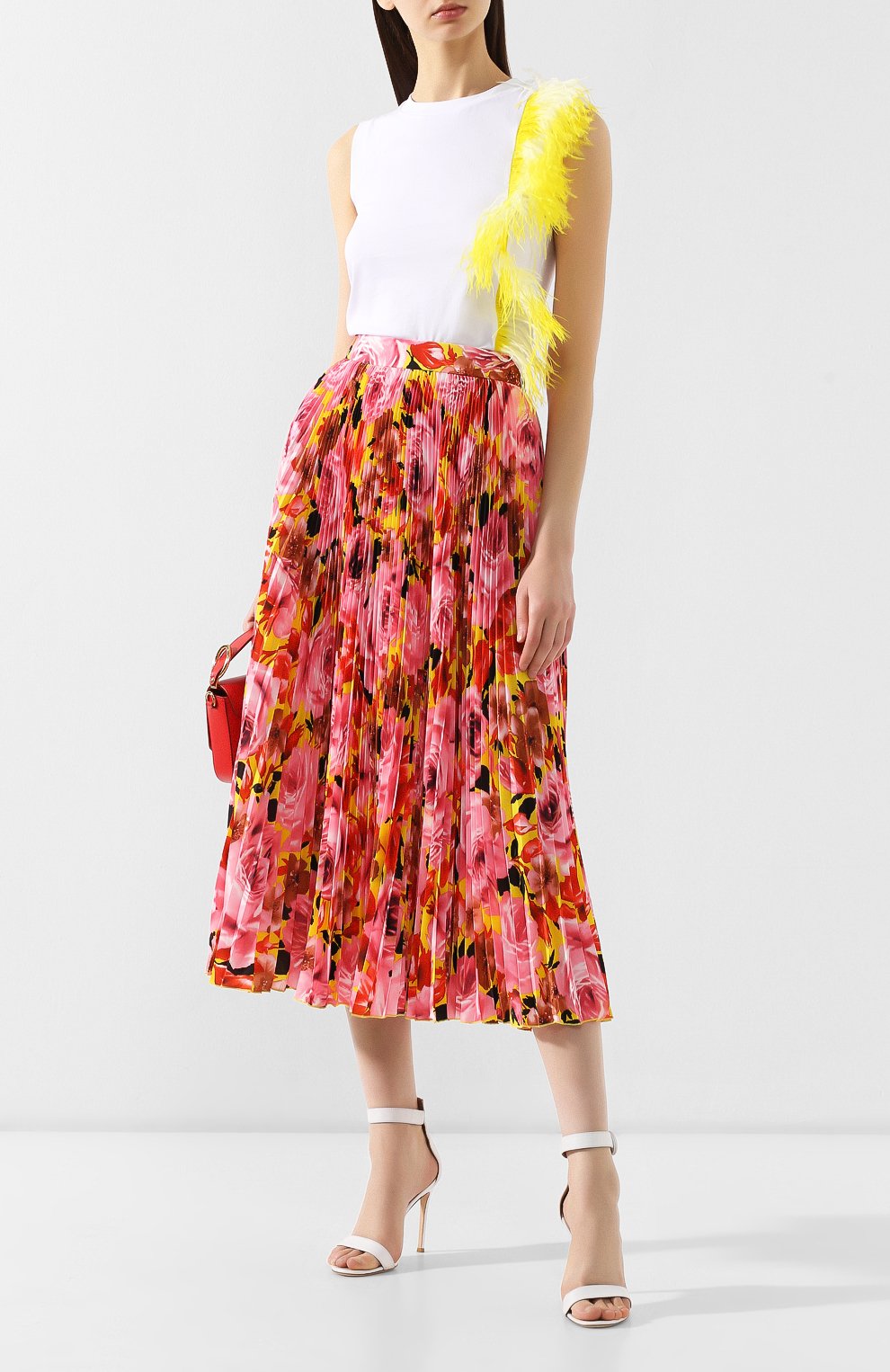 Хлопковый топ MSGM, арт. 2642MDM252X 195298, фото 2