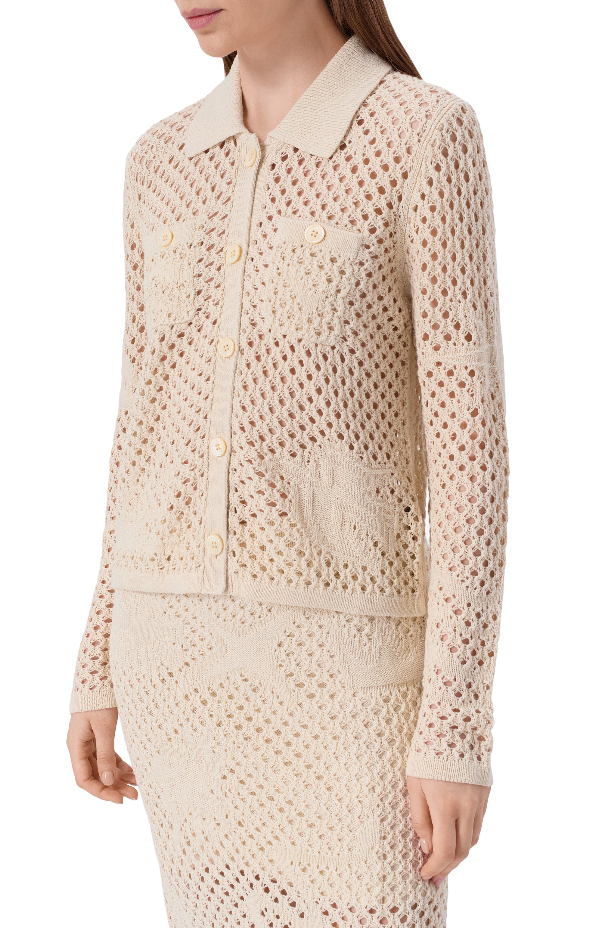 Кардиган изо льна и хлопка ZADIG AND VOLTAIRE, арт. KWCA01672, фото 3