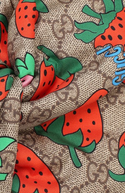 Шелковая повязка на голову GUCCI, арт. 577873/3G599, фото 3