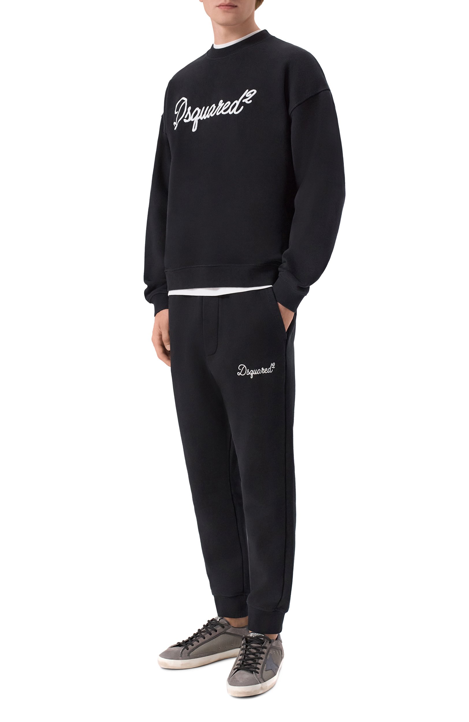Хлопковые джоггеры DSQUARED2, арт. S74KB1120/D25029, фото 2