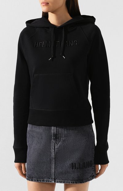Хлопковое худи HELMUT LANG, арт. J07DW503, фото 3