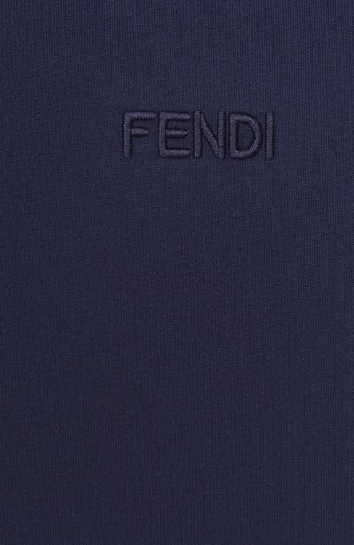 Хлопковое поло FENDI, арт. JMI521/AY8D, фото 3